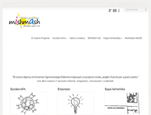 Tablet Screenshot of mishmashbarcelona.com